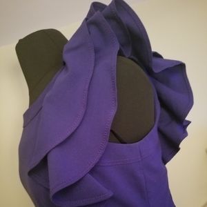 Purple Calvin Klein Dress